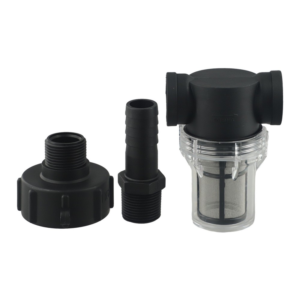 User Friendly IBC Rain Filter Hose Connector with Detachable Filter Element