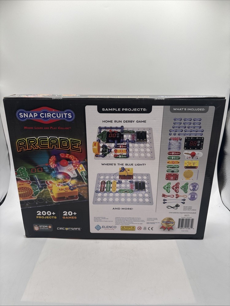Elenco Snap Circuits Arcade 200+ Projects Programmable - NEW