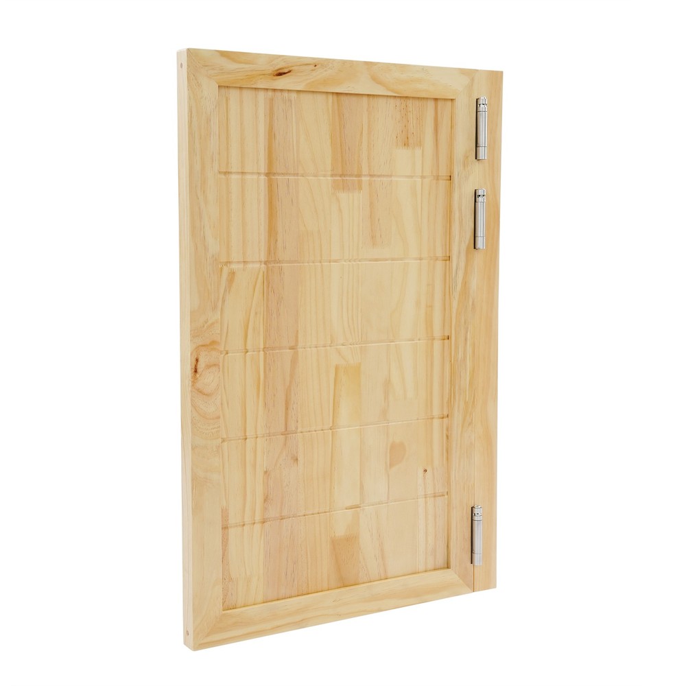 Partition Single-Door Leaf for Doorways w/ Doorpost & Hinge Multi-functional Use
