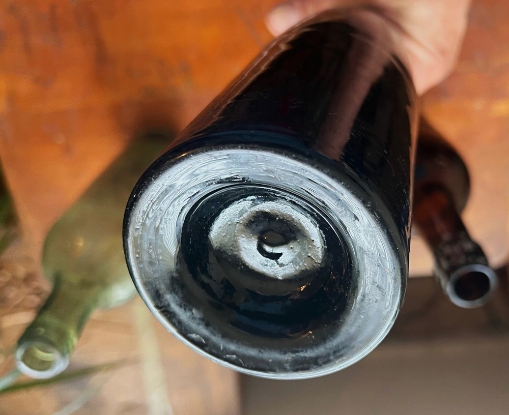 3 antique bottles