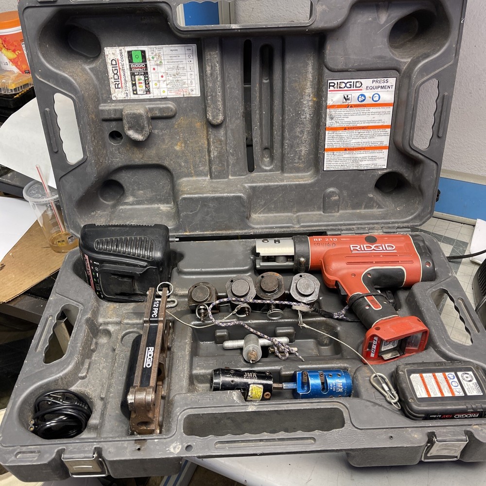 Ridgid RP 210 press frame (xt15