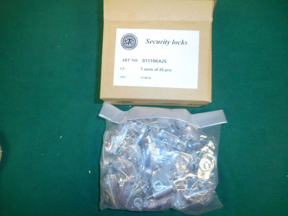 Security Lock 5 round key 1 SERIE 25 pcs