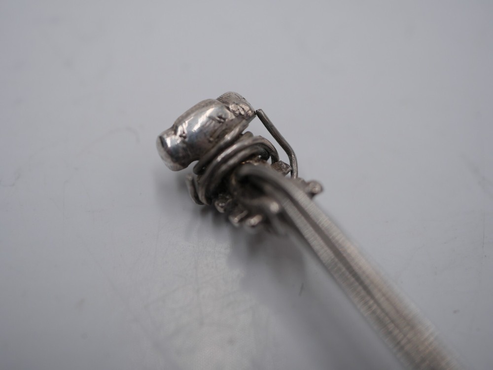 RARE SOLID SILVER VIOLIN BOX NETHERLANDS DUTCH SILVER or GERMANY