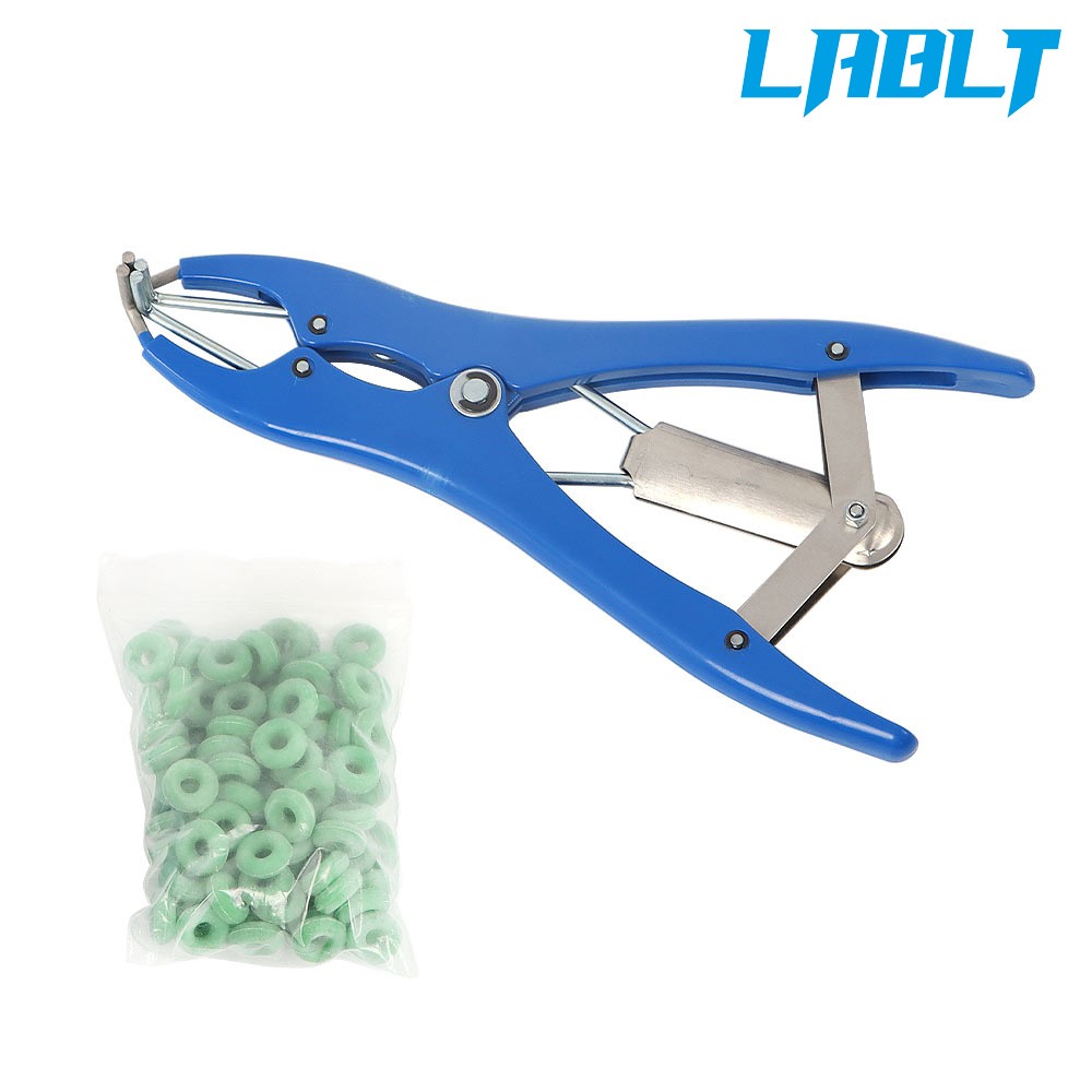 LABLT 100 Marking Ring ＋ Bander Docking Elastrator Sheep Castration Applicator