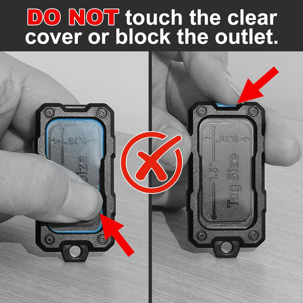 16 Pack Solid Plastic Key Tags with Rings, Heavy Duty Bulk Keychain Identifiers,