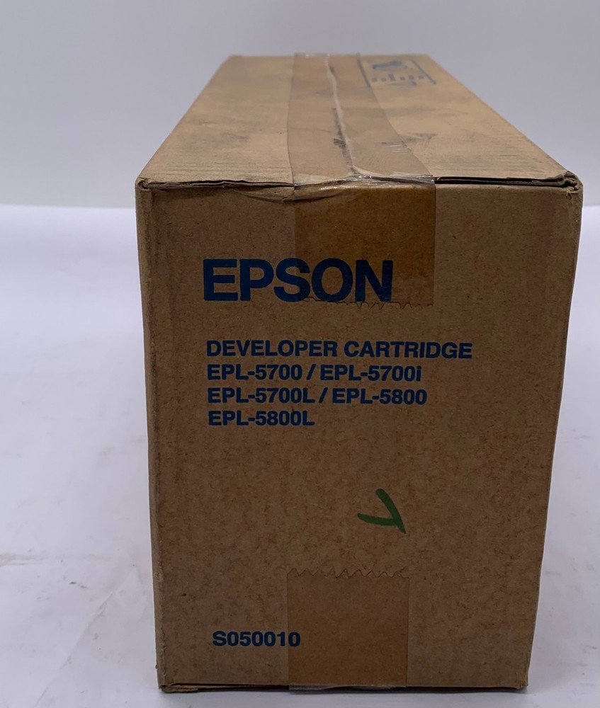 Genuine Epson S050010 Black Developer Cartridge, OEM