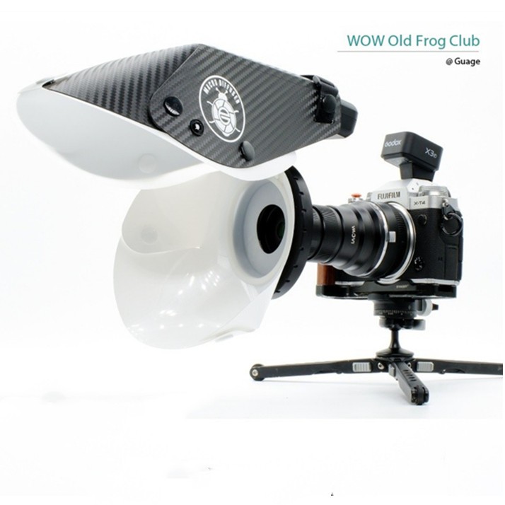 Guage 6Pcs Macro Flash Diffuser Softbox Reflector Kit for Godox MF12 Flash Light