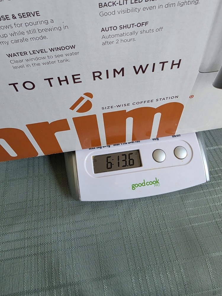 Brim SW20 Size-Wise Programmable Filter Coffee Machine 12 Cup Black/Silver