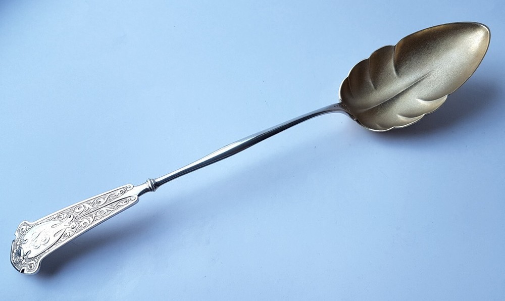 Rare!!! Set Spoon + Fork J.E. Galdwell & Co Silver K226