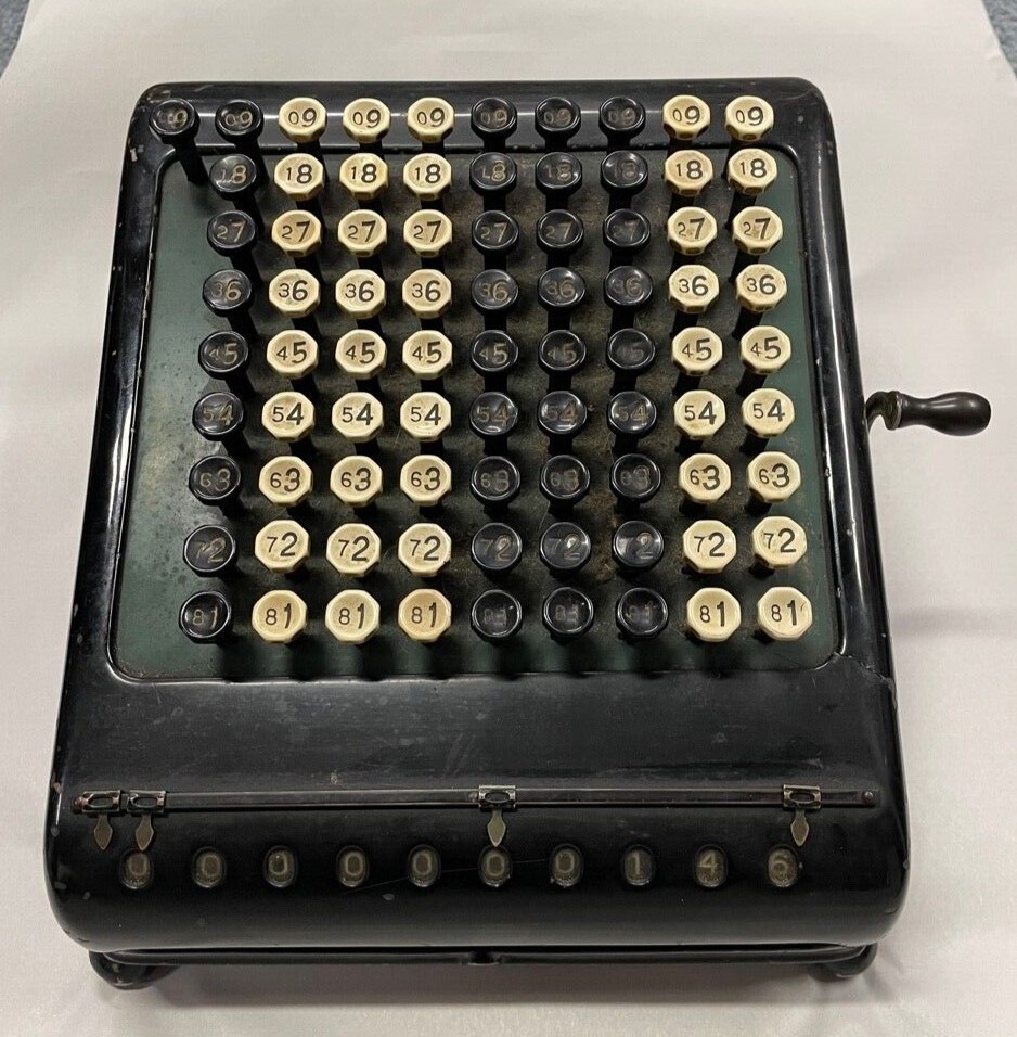 Antique Burroughs Calculator/Adding Machine Working- Class 5
