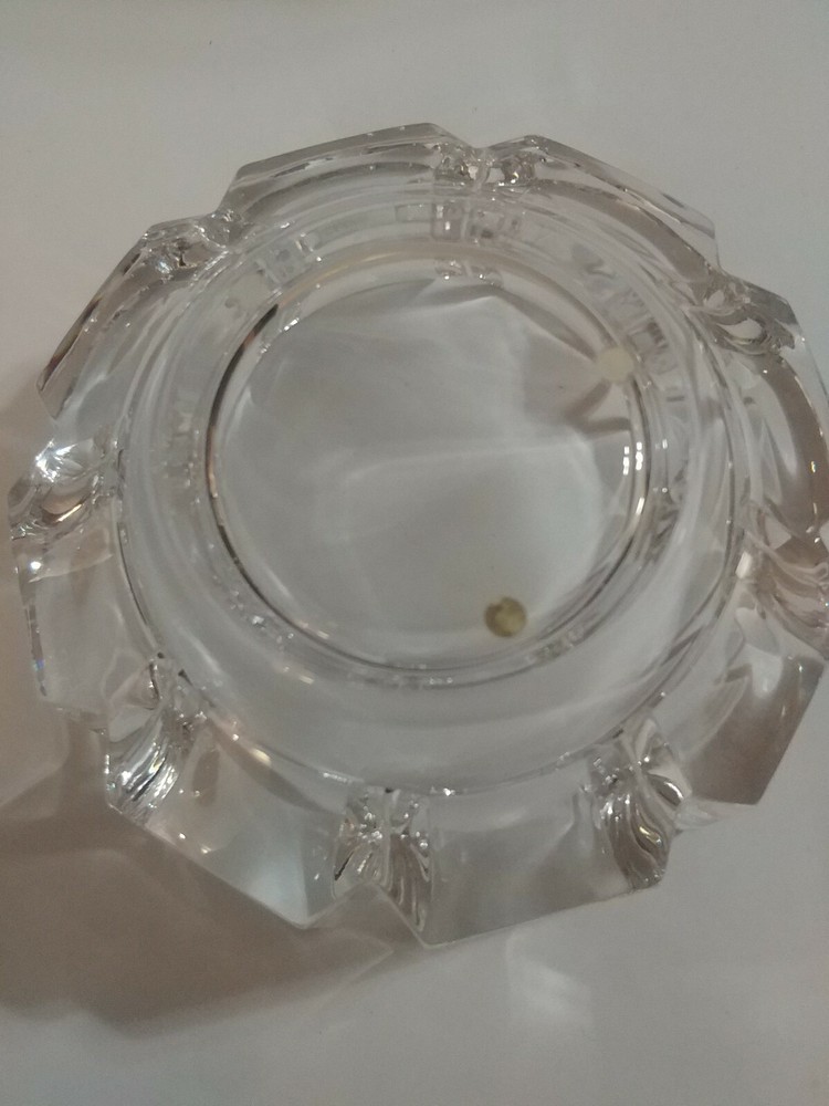 Orrefors CRYSTAL CORONA BOWL signed 4284