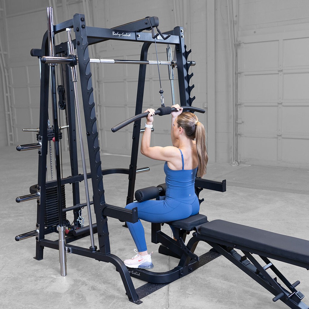 Body-Solid Series 7 Smith Machine Gym Package GS348BP4