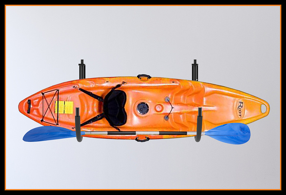 Kayak Paddleboard Surfboard Wakeboard Snowboard Storage Ceiling Wall Mount Rack