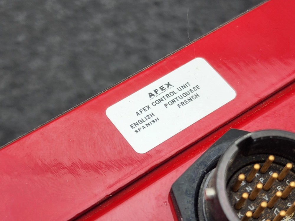 AFEX Fire Suppression Systems Control Unit Panel A729000 Good Battery