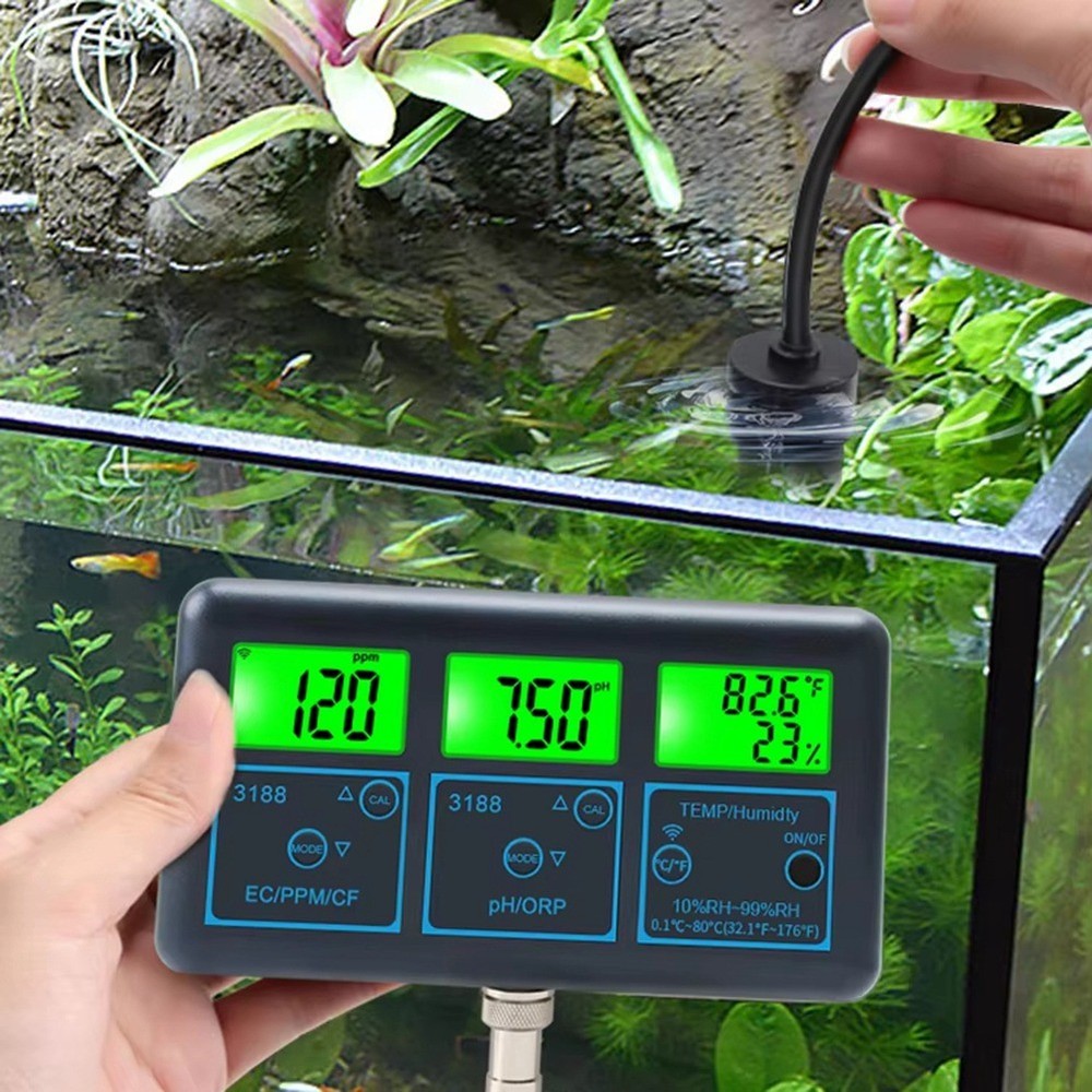 Tuya WiFi 7 In1 Water Quality Tester Multi-Parameter Water Analyzer4675