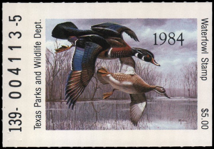 US state revenue-Texas #4 MNH