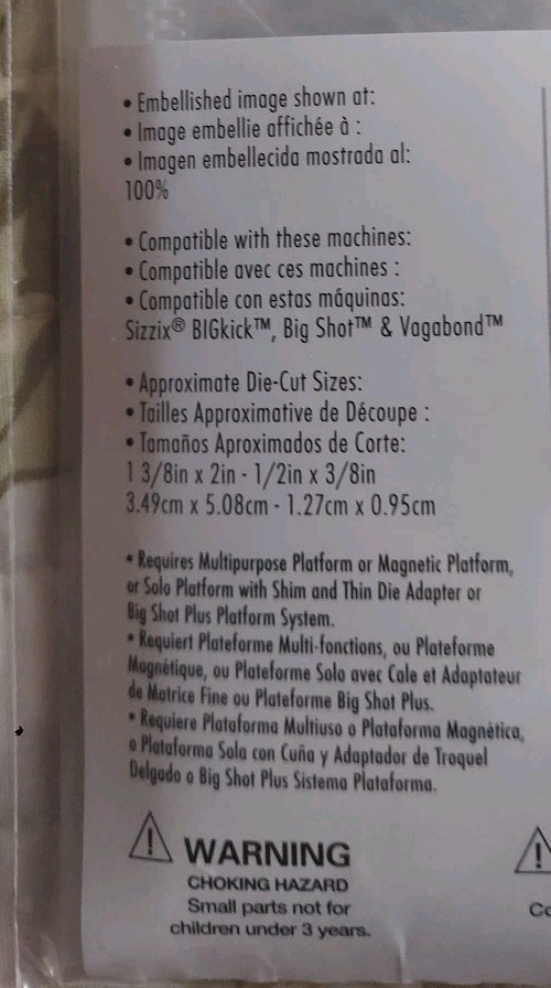 Sizzix Thinlits Tim Holtz Funky Festive 16 Dies Set NIP