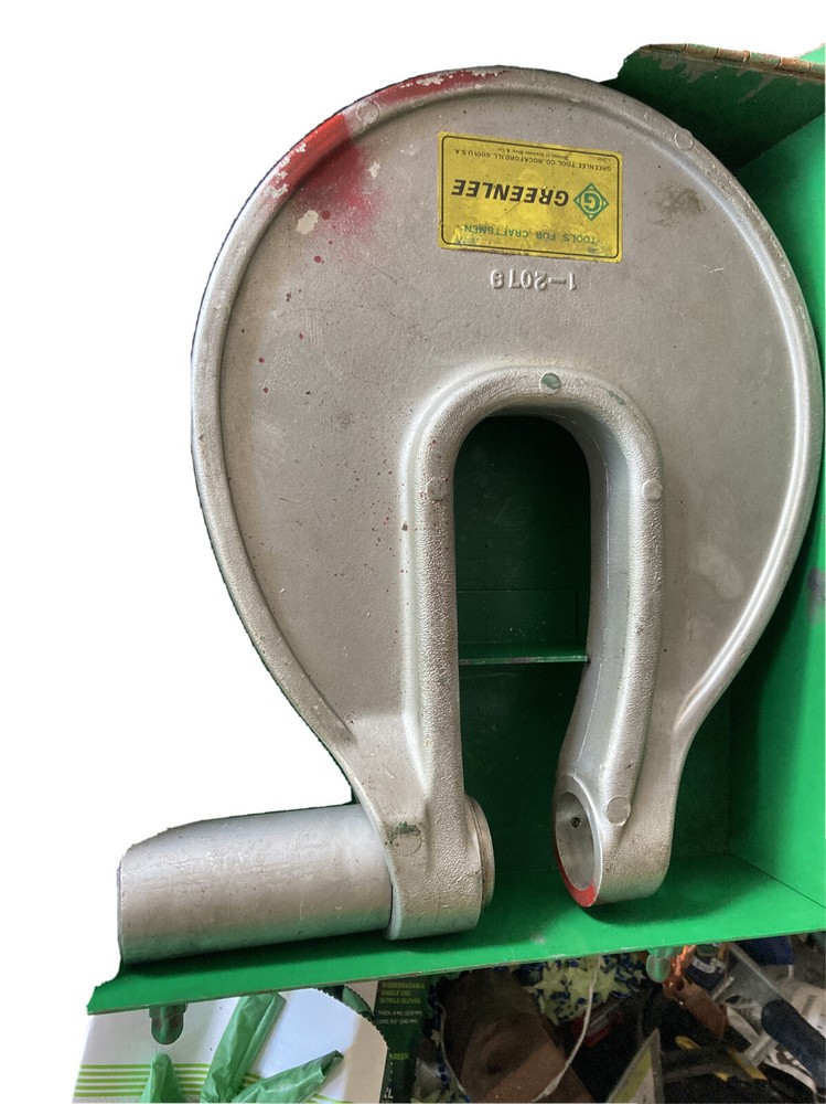 greenlee one- shot hydraulic knockout driver