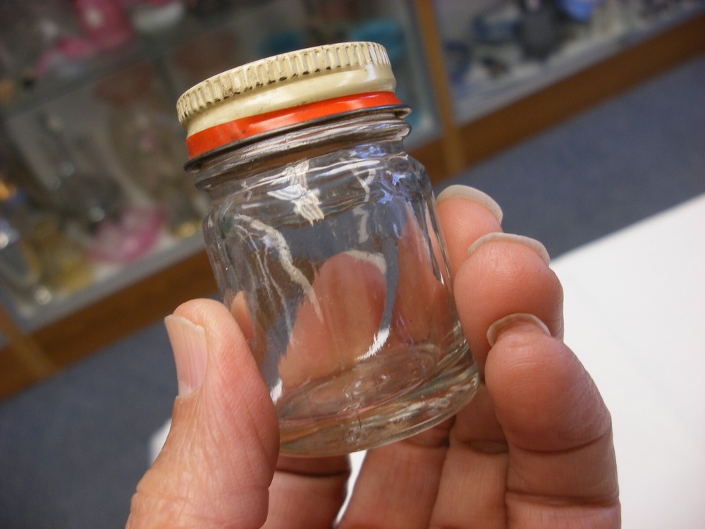 Vintage Sample Koop's Extra Strong Mustard Spice Jar - Empty!