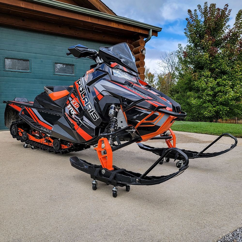 Black Ice Snowmobile Dolly Set