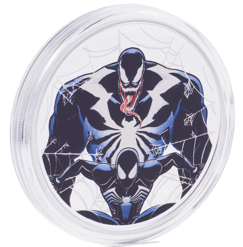 2024 Niue Marvel Comics Venom 1 oz Silver Colorized Proof Coin