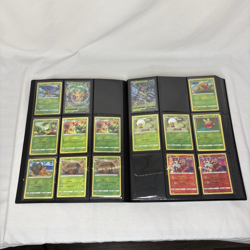 Evolving Skies SWSH Base Set Holo Reverse V Folio 9 Pocket Binder BCW