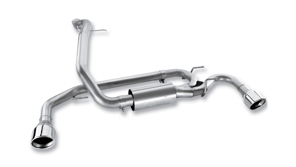 Borla S-Type Axle-Back Exhaust for 2010-2013 Mazdaspeed 3 Hatchback