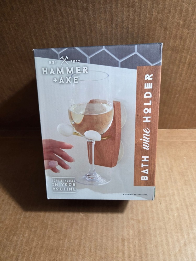 Wine Holder Bath Hammer + Axe