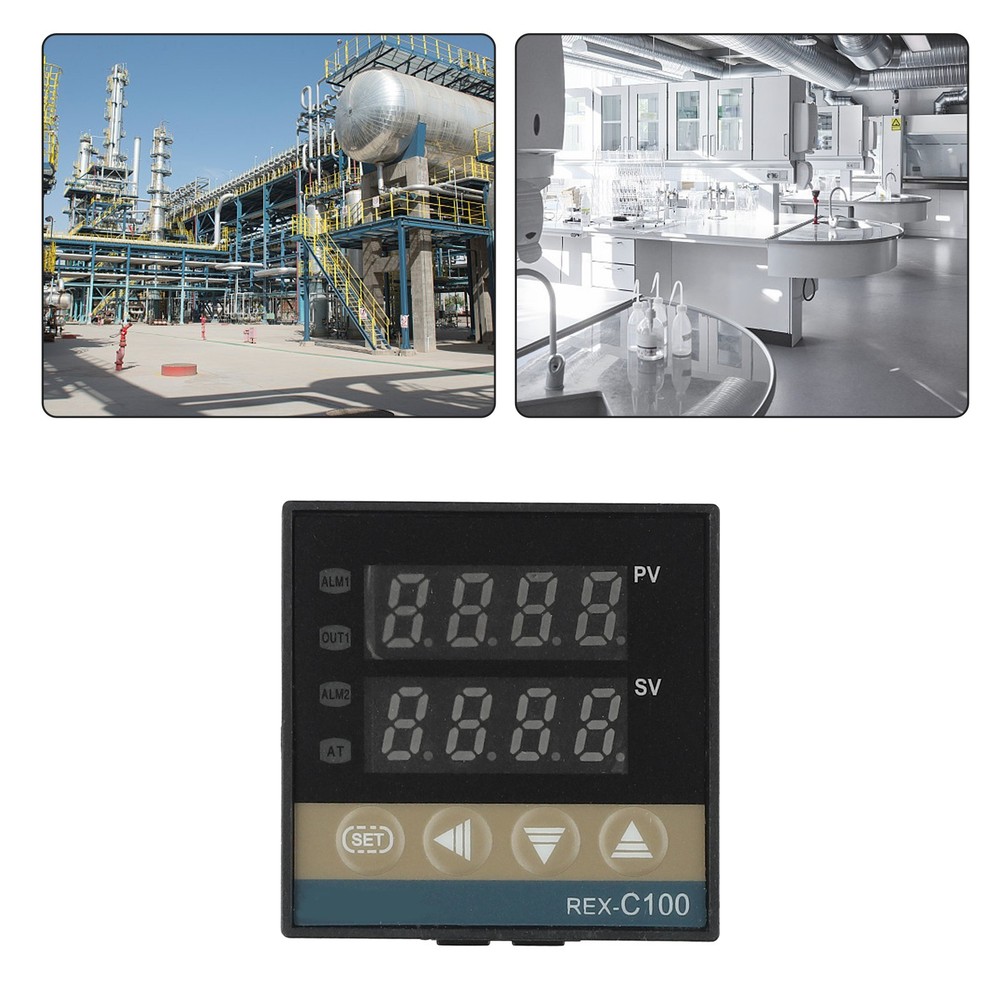 Efficient REXC100 M*DN Intelligent Temperature Controller Relay Output