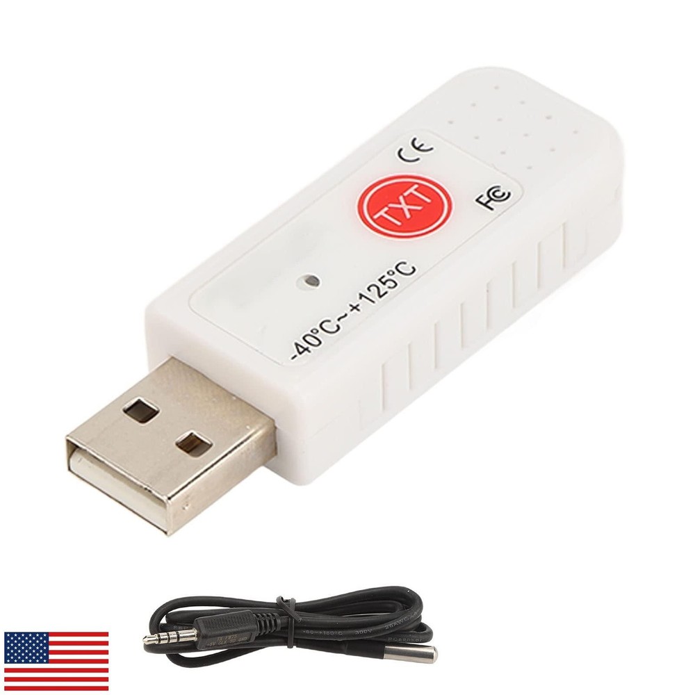 GOWENIC TEMPer2 USB Computer Thermometer Inside Outside,Dual Temperature Sens