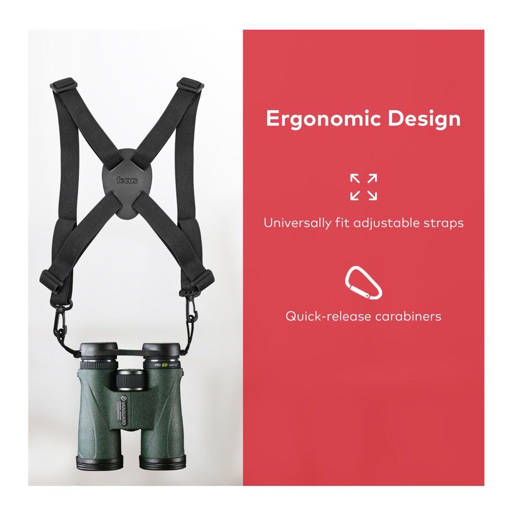 Focus Camera Binocular Clip on Harness microfiber cloths