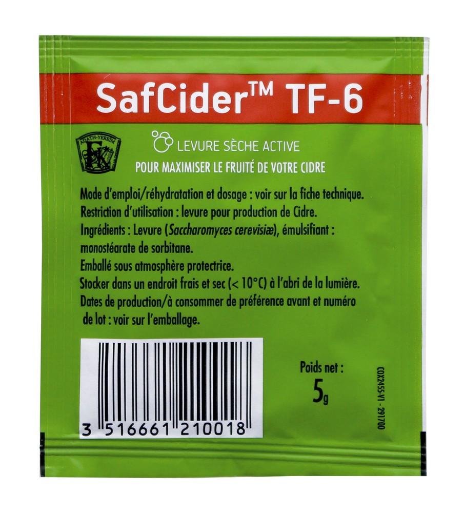 Fermentis SafCider™ TF-6 (5g)