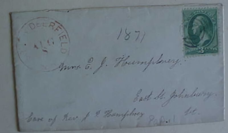 US SOUTH DEERFIELD 1871