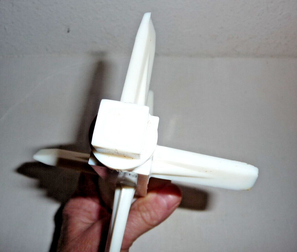 Pasta Express CTC Replacement Part Mixing Blade Auger Paddle White Model X2000