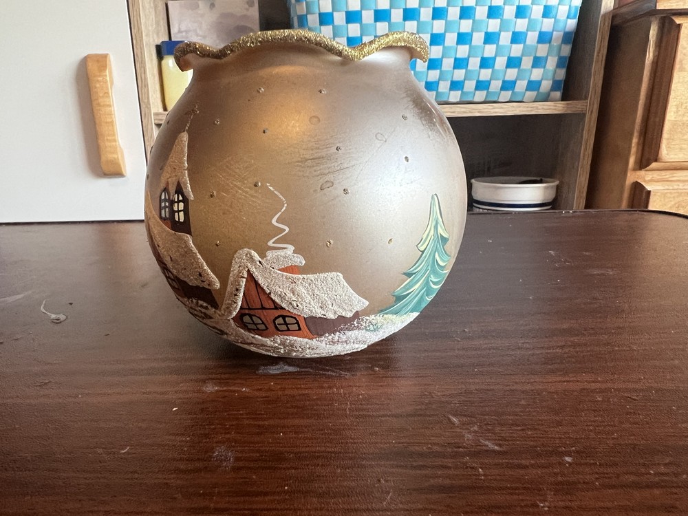 Christmas Votive Candle Holder