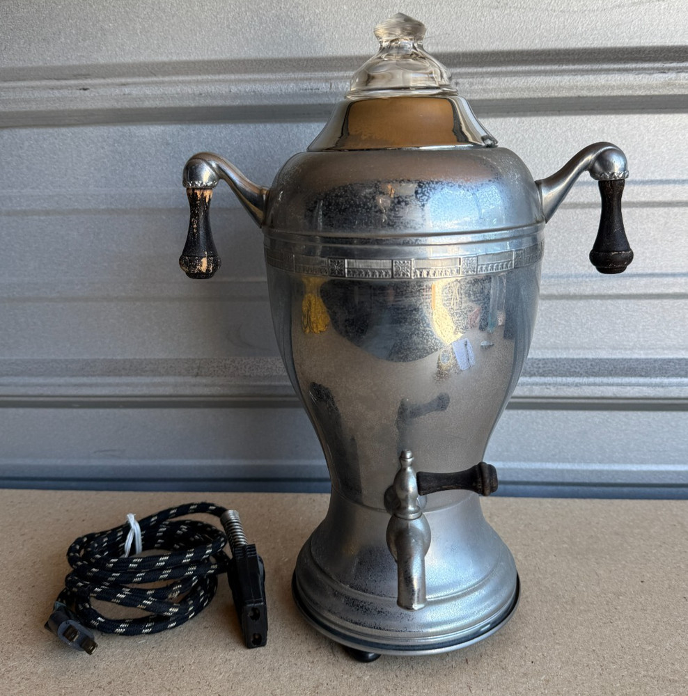 Vintage Royal Rochester Coffee Percolator Antique *UNTESTED*