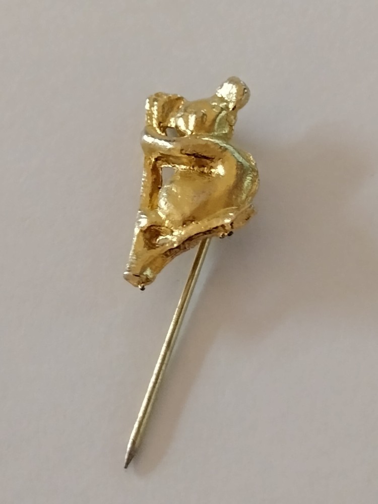 Koala Bear Gold Toned Short Stickpin