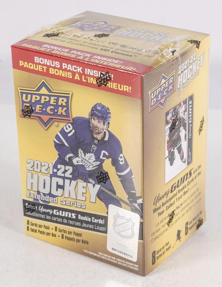 2021-22 Upper Deck Extended Series Hockey 6-Pack Blaster Box
