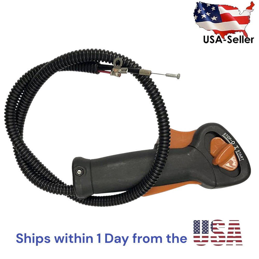Throttle Control Handle With Switch Fit Stihl FS120 FS200 FS250 String Trimmer