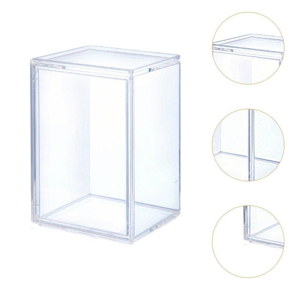 Acrylic Display Case Doll Display Box Decoration Multipurpose Dustproof Storage