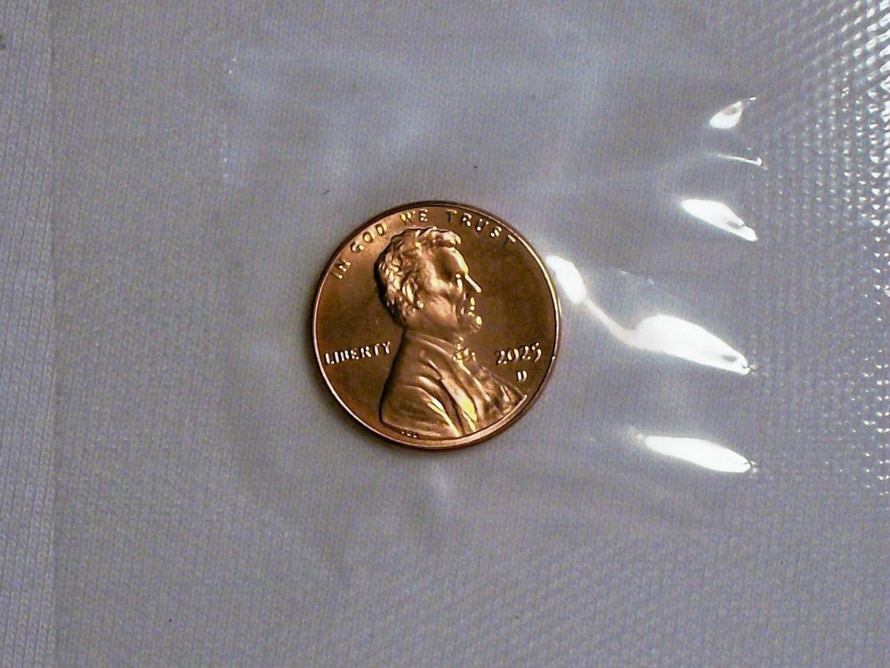 2025 D B/U Lincoln Head Cent & Blank Planchet - Mint Issued Set