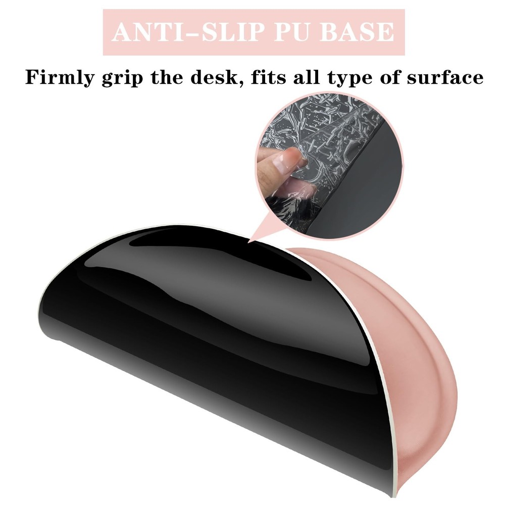 Mouse Pad Wrist Support, Ergonomic with Wrist Rest, Comfortable Computer Mous...