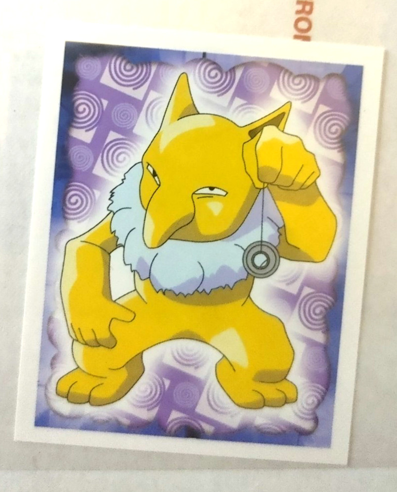 Vintage 1999 Pokemon Merlin Sticker