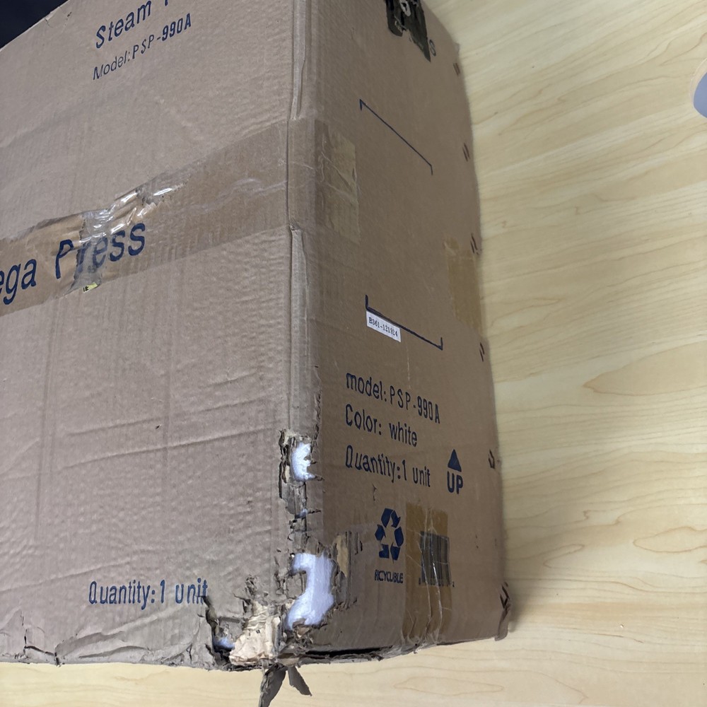 Compact Ironing Steam Press - Includes FREE EXTRA COVER & FOAM!