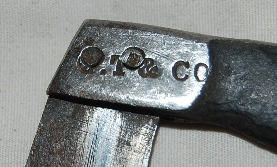 Unusal Antique Spring Loaded Iron Crimper ?