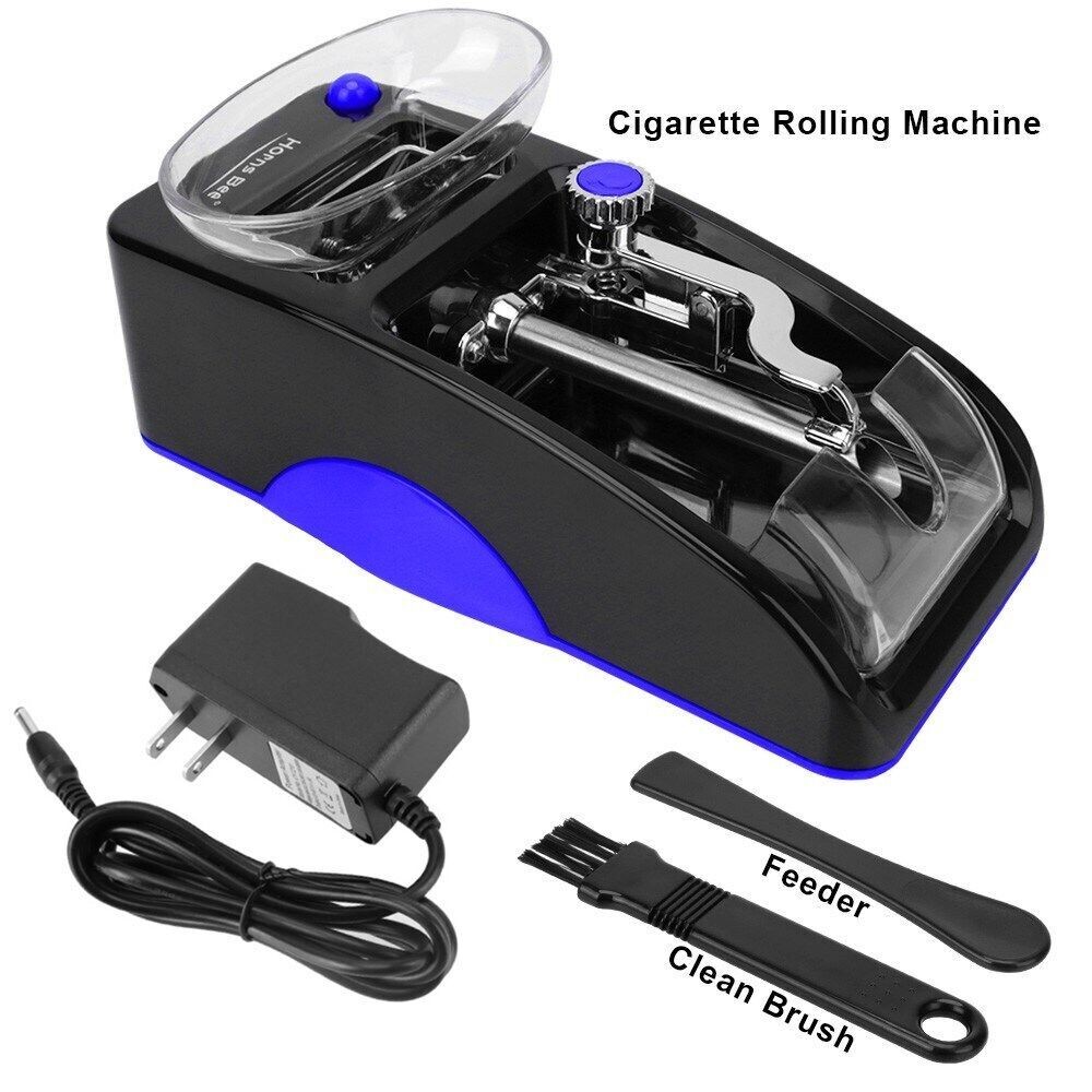 Cigarette Maker Machine Automatic Electric Rolling Roller Tobacco Injector DIY