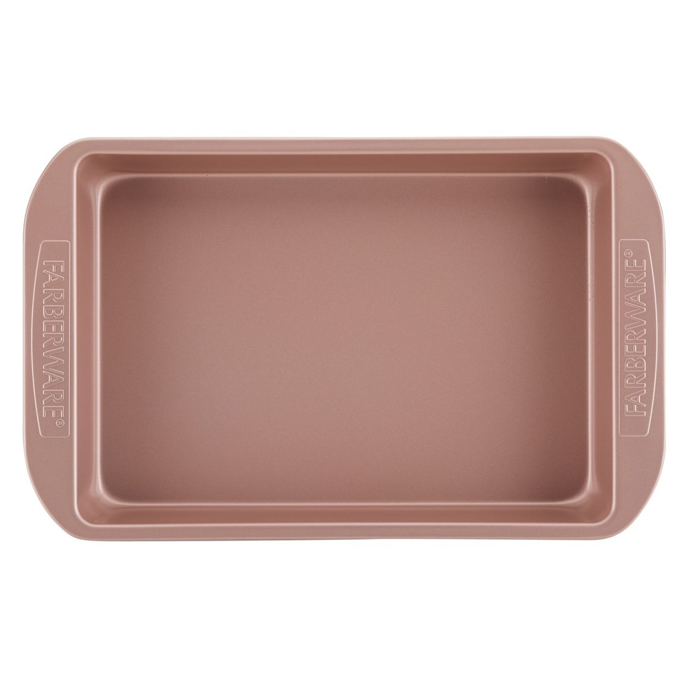 Farberware 4 Piece Nonstick Bakeware Set, Rose Gold