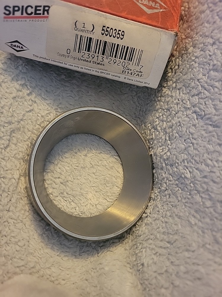 Dana Spicer 550359 Bearing Cup