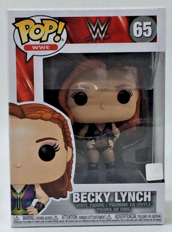 Funko Pop! WWE Becky Lynch #65 Vaulted With Pop Protector