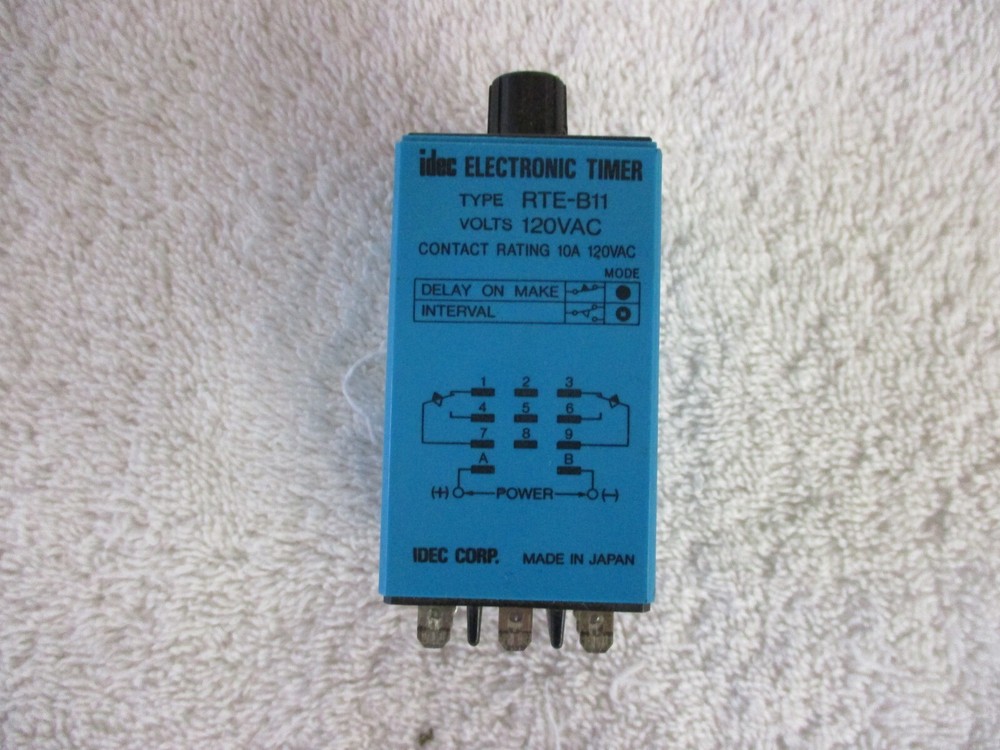 idec Electronic Timer 120VAC        RTE-B11